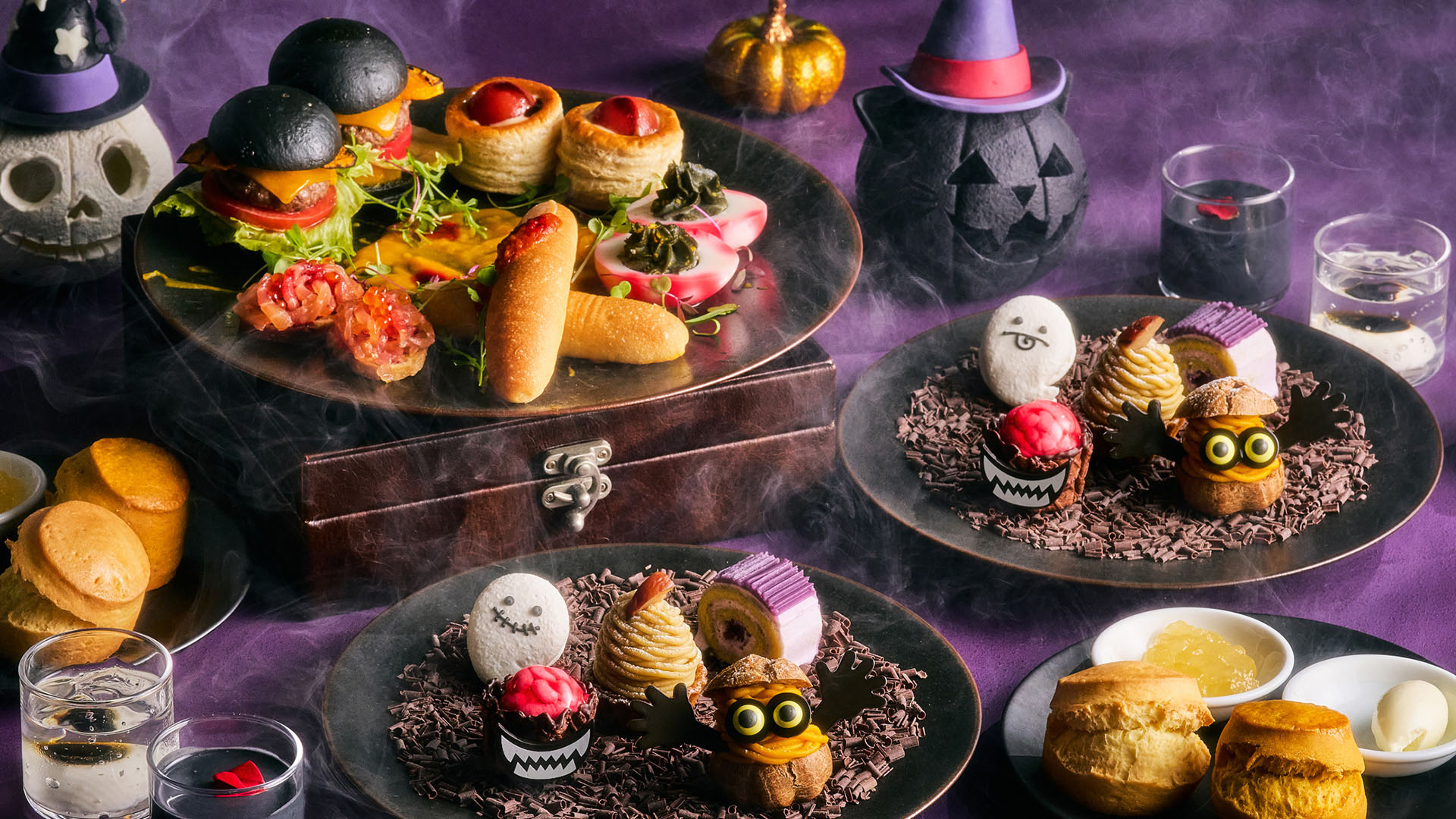 不気味で愛らしいハロウィンメニューが勢ぞろい