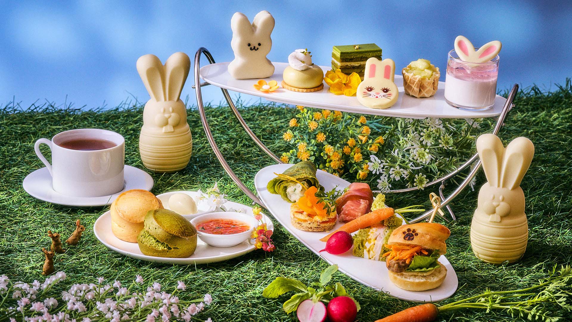 スプリング ガーデン＆バニー アフタヌーンティー