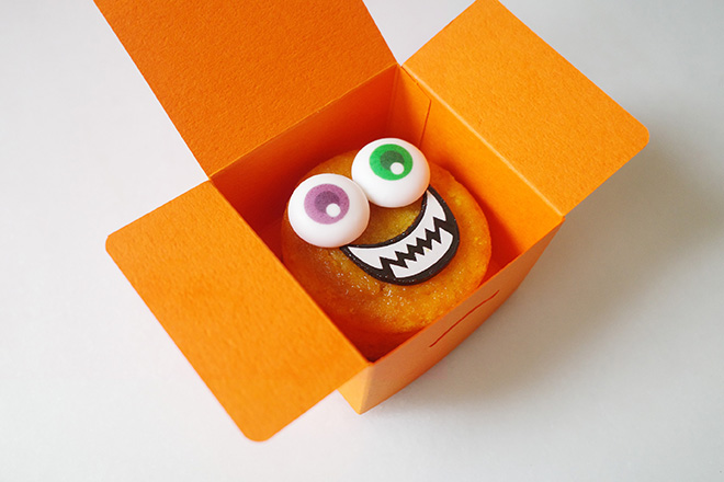 ハロウィン パンプキンケーキの画像