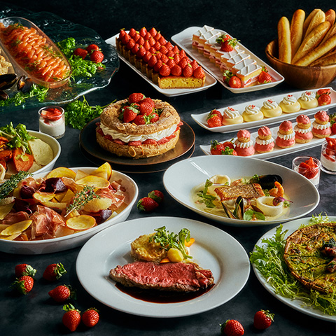 ウィンター ストロベリー セミビュッフェディナー