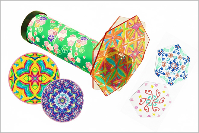 オリジナル万華鏡づくり