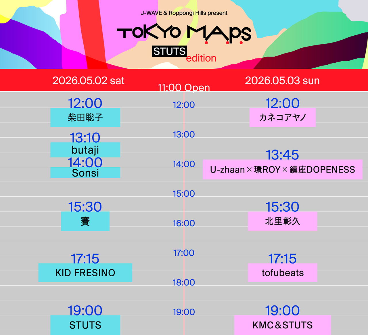 J-WAVE & Roppongi Hills present TOKYO M.A.P.S STUTS EDITION