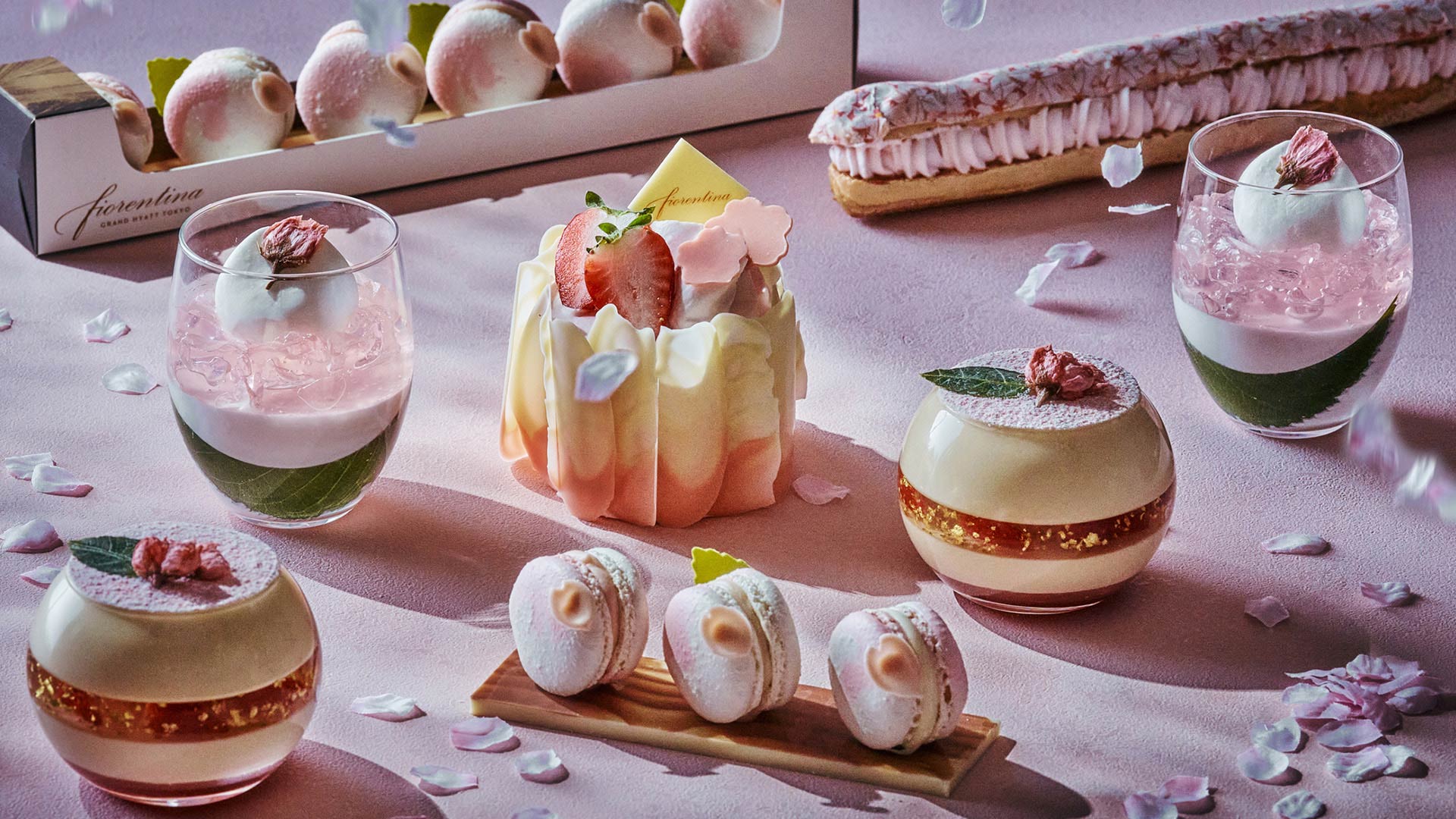 優しい味わいが広がる上品な桜スイーツ