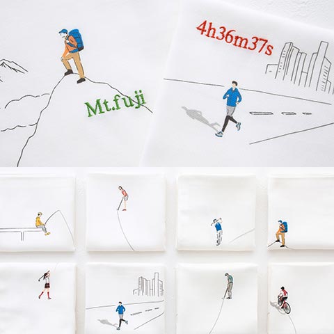 [Restock] Handkerchiefs designed with adult hobbies