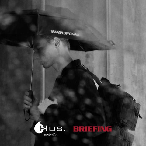 BRIEFING × HUS AW UMBRELLA 発売