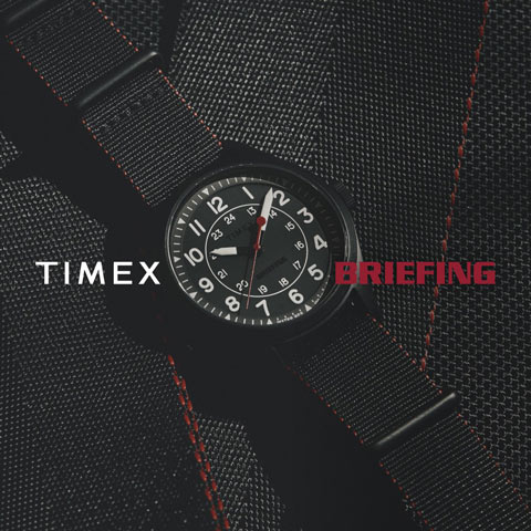 BRIEFING × TIMEX コラボウォッチ発売