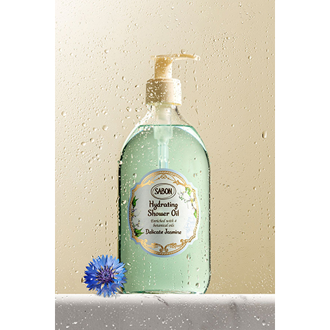 SABONのシャワーオイルが進化。美容液オイルがなめらか泡に変わり、しっとりとした透明肌に。