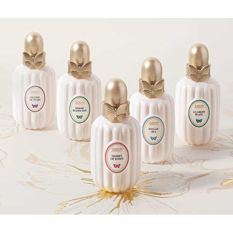 SABON初のオードゥパルファンコレクションが登場！香りを纏うたび 心が解き放たれます