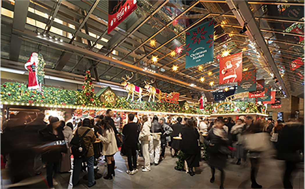 六本木ヒルズ クリスマスマーケット2025　会場イメージ写真 | ROPPONGI HILLS Christmas Market 2025
