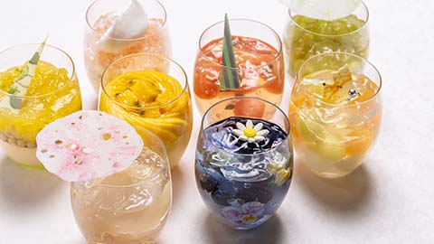 Selection of Colorful Summer Verrines featuring Seasonal Fruits