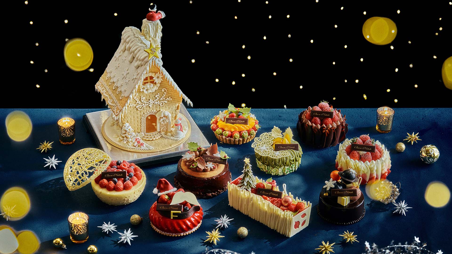 ご予約受付中 - ホテルのクリスマスケーキ