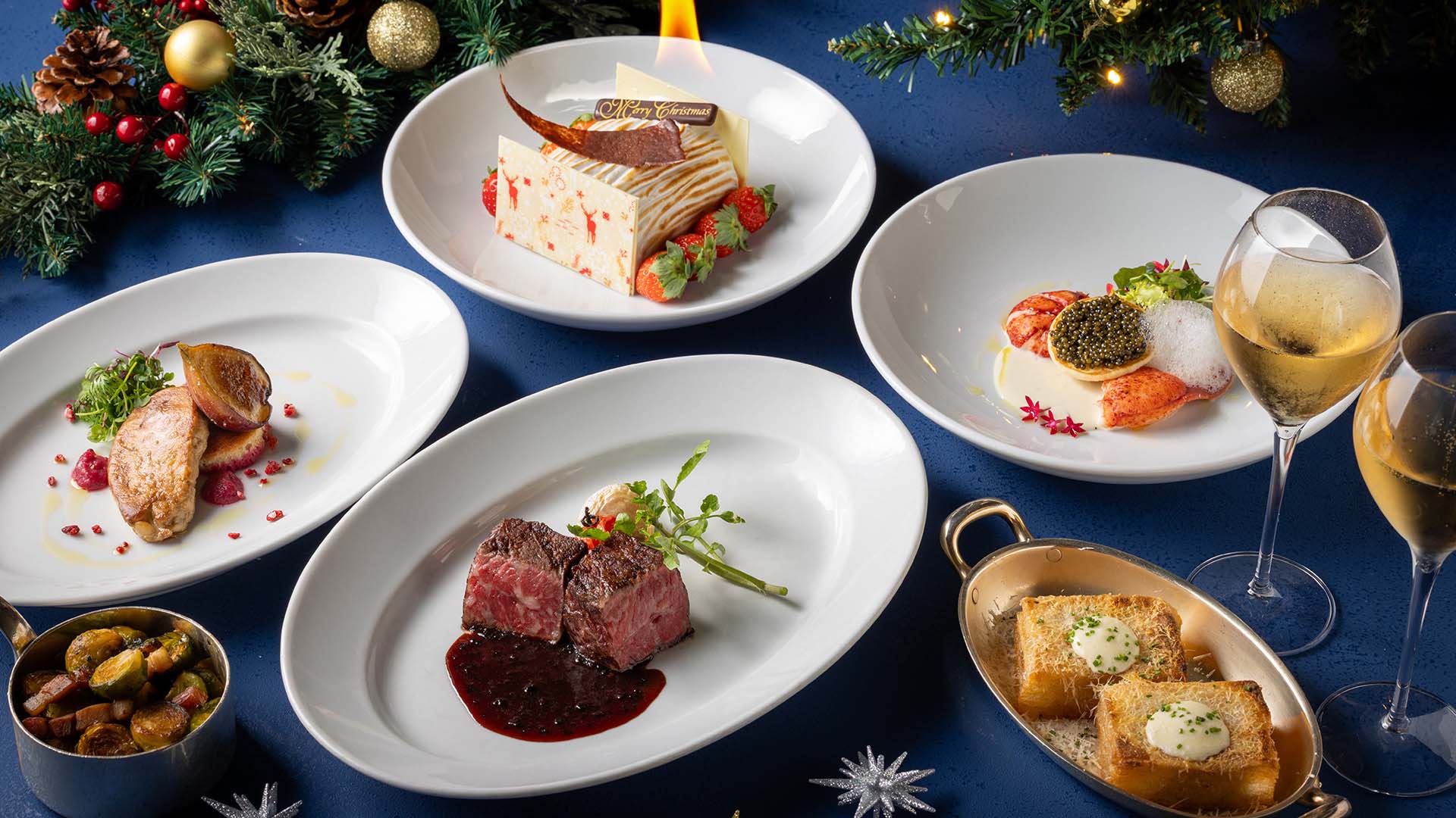 ご予約受付中 - 特別な夜を彩るクリスマスディナー